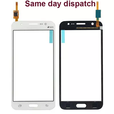 Samsung Galaxy J7 Touch Screen Digitizer Glass DOUS J7 2015 SM-J700 J700F White • £6.99