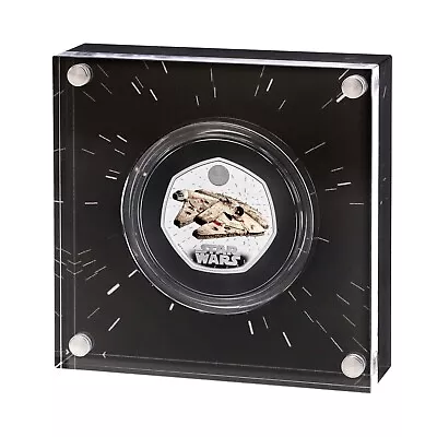 Star Wars Millennium Falcon 2024 UK 50p Silver Proof Colour Four-Coin Collection • £174.99