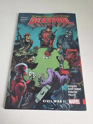 Deadpool: World's Greatest Vol. 5 : Civil War II (2017 Trade Paperback) • $6