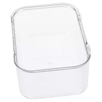 Plastic Desk Organizer Clear Storage Organizer Box Home Office • $22.13