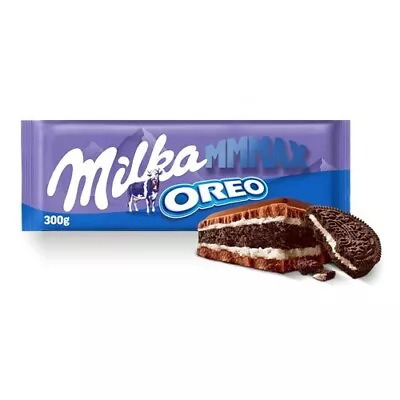 HUGE MILKA  OREO  MMAX BIG GIANT ALPINE MILK CHOCOLATE XXL 300G / 10.58oz • £21.60