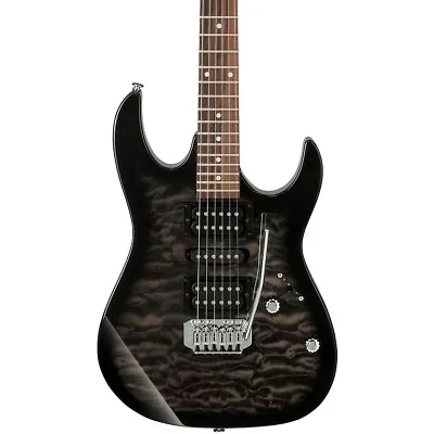 Ibanez GRX70QA Electric Guitar Transparent Black Sunburst • $199.99