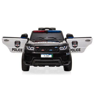 $224 • Buy Kids Ride-On Police Car With 2.4G Remote Control LED Lights Music  Horn