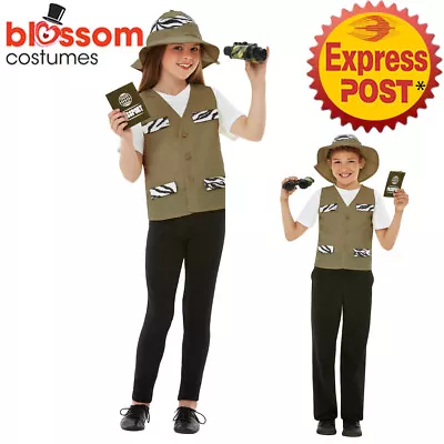 CK1697 Safari Explorer Wildlife Archaelogist Jungle Boys Girls Book Week Costume • $40.38