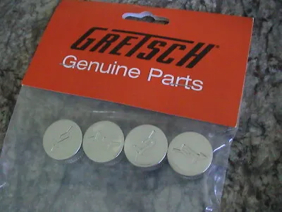 Gretsch Guitar Nickel  G  Knob Set (4pcs) 922-1024-000 Made In Usa! • $34.99