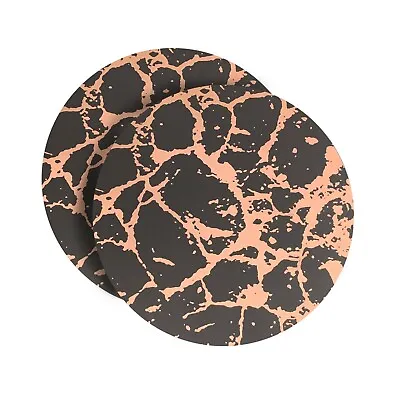 £27.67 • Buy Dainty Home Marble Cork Granite Print Thick Cork 15  X 15  Round Placemats