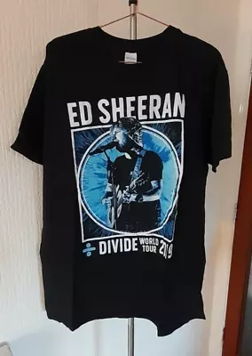 Ed Sheeran 2019 Tour T-Shirt With Backprint XL • £6.99