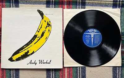 The Velvet Underground & Nico Lp Banana Verve Stereo V65008 'Andy Warhol Airb NM • $899