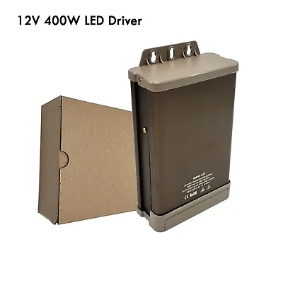 DC 12V LED Driver Power Supply Transformer Switching Driver 30.33A 400W For LED • £26.89