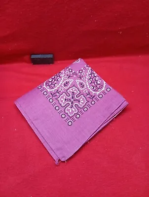 Vtg 70S 80s BANDANA HANDKERCHIEF Set Of 2  MADE In USA INCLUDES FREE SHIPPING  • $14