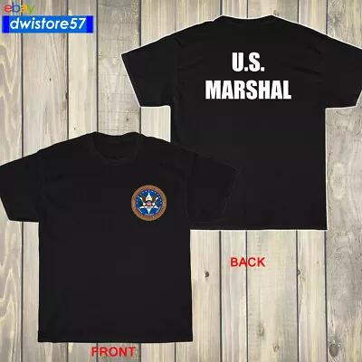 New U.S. US Marshal Federal Police Military Black/Navy/Grey T-Shirt S-5XL • $30