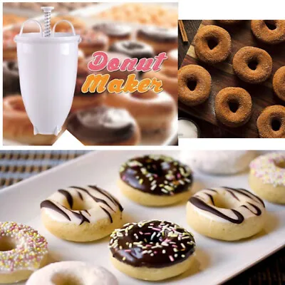 £6.18 • Buy Donut Maker Machine Mould Manual Dispenser Kitchen Utensil Tool DlY Bake Ware