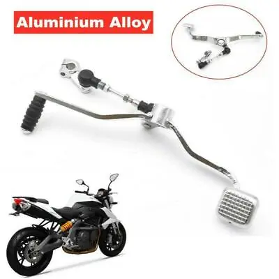 Motorcycle Bike Gear Shift Lever Shifter Pedal Assembly Refit Foot Rest Bracket • $26.31