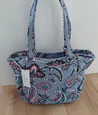 NWT Vera Bradley Iconic Glenna Satchel Purse Shoulder Bag Makani Paisley  • $59.98