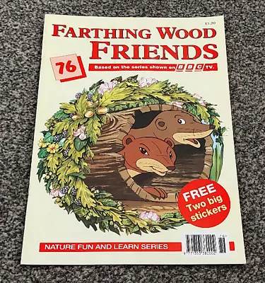 Farthing Wood Friends Issue 76 Bbc Animals Of Farthing Wood Children Kids Comic • £3.50