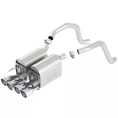 Borla 11816 ATAK Stainless Axle Back Exhaust For 2005-08 Corvette C6 6.0L 6.2 V8 • $1923.99