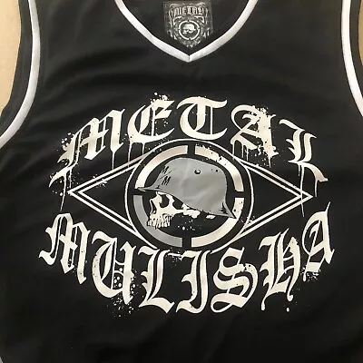 Metal Mulisha Sleeveless Tank Top Jersey Mens Medium Logo Live Fast Die Fast EUC • $26