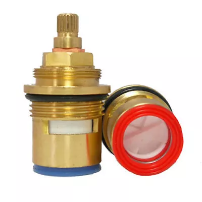 Quarter Turn 3/4  Ceramic Disc Cartridge Bath Tap Valves Replacement Repair Kit • £12.99