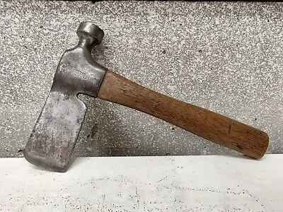 Vintage Winchester Roofing Hammer Hatchet Head 10  Handle Marbles Keen Kutter • $59