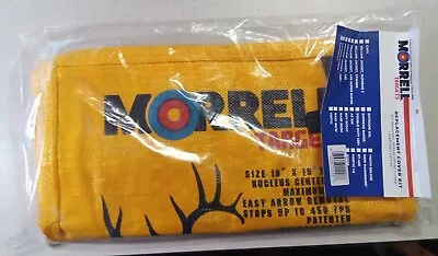 Morrell Double Duty 450 FPS 4 Sided Cube Field Point Archery Bag Target Yellow • $62