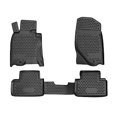 OMAC Floor Mats Liner For Infiniti G37 2008-2013 Black TPE All-Weather 4 Pcs • $99.99