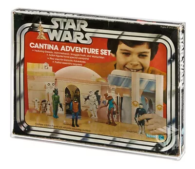 1 X GW Acrylic Display Case - Boxed Vintage Star Wars Sears Cantina (APC-008) • $73