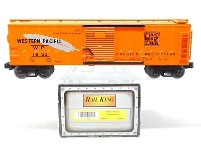 O Gauge 3-Rail MTH Rail King 30-8402 WP Western Pacific  Feather  Box Car #1953 • $59.95