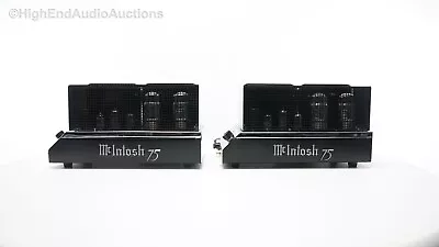 McIntosh MC75 - Tube Monoblocks - Fully Restored  • $9995