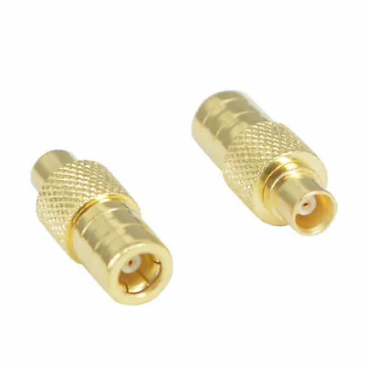 SMB Female To MCX Female Straight Plug RF Connector Adapter  X1              976 • £3.95