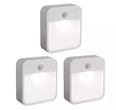 Beams MB720 20 Lumen Wireless Battery Powered Motion Sensing Nightlight 3-Pack • $19.20