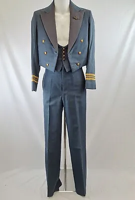 Vintage RAF Mess Dress 3 Piece With Squadron Leader Epaulets • $36.63