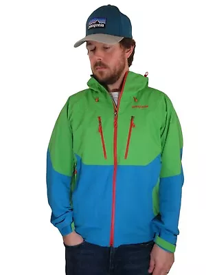 Patagonia Mixed Guide Hoody Rain Jacket Mens Size Medium Parka Coat Waterproof • $167.99