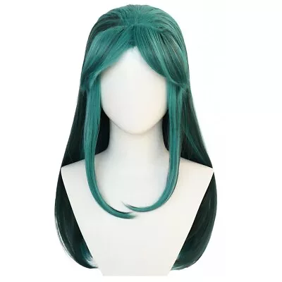 Anime Urusei Yatsura Lum Invader Cosplay Wig Long Green Hair Wig Prop Halloween • $16.73