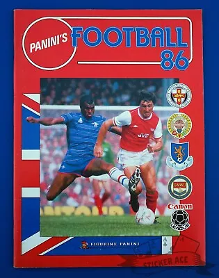 1986 Premier League Football PANINI Complete Loose Stickers Set + Empty Album • £663.91