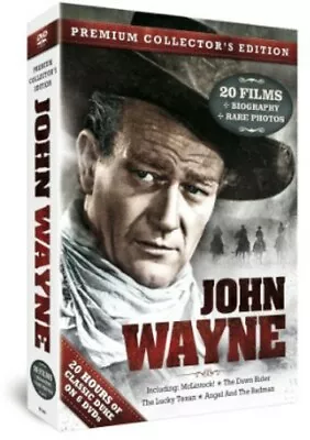 John Wayne: Premium Collectors Edition DVD • $8.99