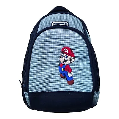 Vintage Mario  Nintnedo Carry Bag Case For Game Boy And Accessories Zip Damaged • $34.89