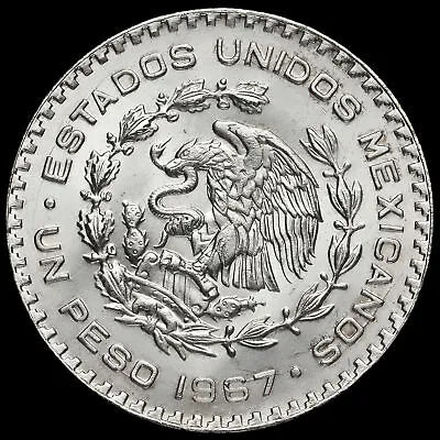 Mexico 1967 1 Peso Coin • £10