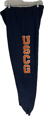 NEW Vintage XL Men's US Coast Guard Issue USCG PT Sweatpants Made In USA • $24.95