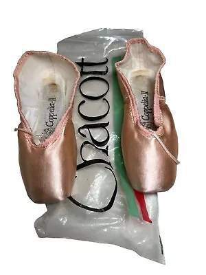 Chacott Veronese II Pointe Shoe Ballet NEW Vintage Pink 32 C H • $38