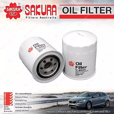 Sakura Oil Filter For Mitsubishi L200 STRADA K34 K34T K74T 2.5L Refer Z313 • $33.96