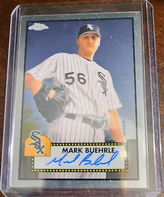 Mark Buehrle 2021 Topps Chrome Platinum Anniversary Auto - Chicago White Sox • $15.99