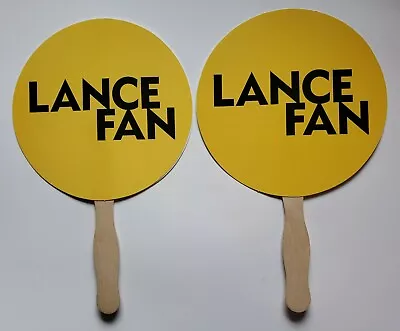 Lance Armstrong Livestrong Foundation  LANCE FAN  Sign NEW Qty 2 • £11.40