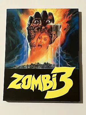 Zombi 3 AKA Zombie Flesh Eaters 2 (Blu-ray) With Slipcover - 88 Films + DVD • £35