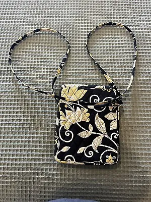 Vera BradleyYellow Bird Mailbag Hipster Crossbody Bag • $5