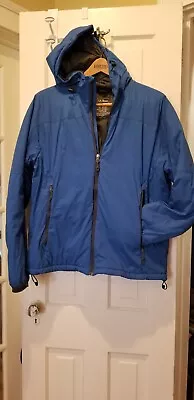 LL Bean Men's Primaloft Large Insulated Hooded  Cloudlight  Puffer Jacket • $49