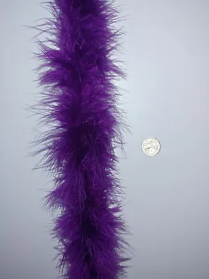 Purple Plum Heavy Weight Marabou Feather Boa 72  (6ft) - NWOT • $9