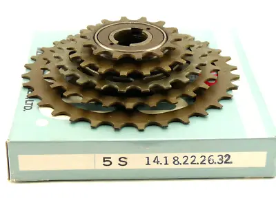 Suntour Freewheel 5 Speed 14-32 English NOS • $65.65