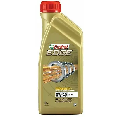 £9.95 • Buy Castrol Edge Fully Synthetic 0W40 1 Litre Engine Oil