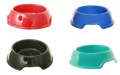 £4.45 • Buy New Plastic Round Pet Dog Puppy Cat Food Diner Feeding Feeder Dish Dinner Bowl