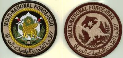 Hq Multi National Force Iraq Patches Color & Sub - Shipping $1.00 • $5